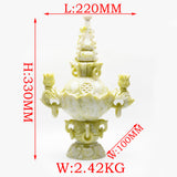 Olive Jade Animal Carvings【Large size !!! 】