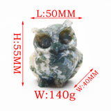 Crystal Owl carvings【2 designs】