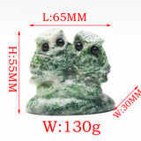Crystal Owl carvings【2 designs】