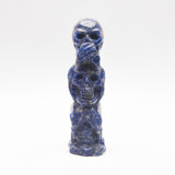 Crystal full body skull carvings【2 designs 】