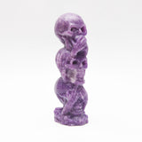 Crystal full body skull carvings【2 designs 】