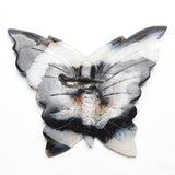 Durzy agate butterfly carvings【New!Flat back】