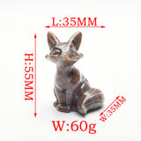 Crystal Fox Carvings【35*35*55MM】