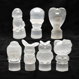 Various Selenite carvings【8designs New! Hot!】