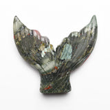 Mermaid tail carvings