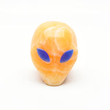 Alien Head Carvings