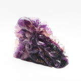 Fluorite Carvings!【Fish Octopus Dragon designs 】