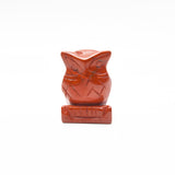 Crystal owl carvings