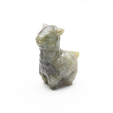 Crystal alpaca carvings