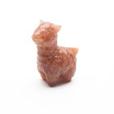 Crystal alpaca carvings
