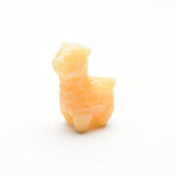 Crystal alpaca carvings