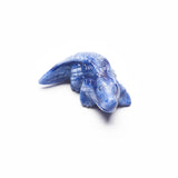 Crystal crocodile carvings