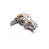 Crystal crocodile carvings