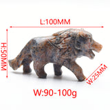 Wolf Carvings