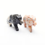Wolf Carvings