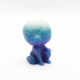 luminous Spider Man carvings