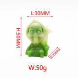 Luminous Teddy Bear and gream reaper Carvings