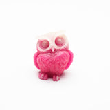 Luminous owl carvings
