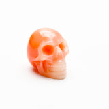 luminous skull head carvings