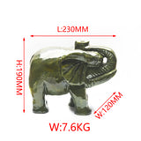 Large green jade animal carvings【large size】