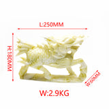 large olive jade animal carvings【big size】