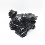 Large Black Jade animal carvings