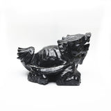 Large Black Jade animal carvings