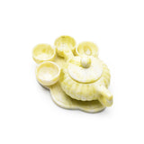 Olive jade teapot ashtray carvings【teapot & Ashtray】