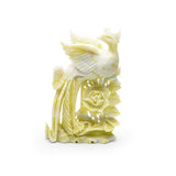Olive jade Phoenix and Female Body carvings【big size】