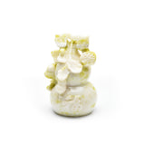 Olive jade incense burner and hulu carvings