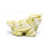 Olive jade dragon turtle and pixiu carvings【big size】