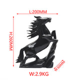 Large Black Jade animal carvings