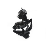 Large Black Jade animal carvings