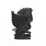 Large Black Jade animal carvings