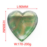 Fluorite Heart Flower Moon Bowl carvings