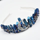 【aura crystal point handmade Crown】Aura clear quartz Crown gifts(22 kinds, $12 each)
