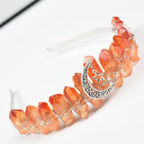 【aura crystal point handmade Crown】Aura clear quartz Crown gifts(22 kinds, $12 each)