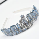 【aura crystal point handmade Crown】Aura clear quartz Crown gifts(22 kinds, $12 each)