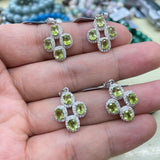 【S925 Sterling silver pendant 29 kind materials】Kunzite/amethsyt/lapis/moonstone/larimar/aurora 23/garnet/azurite