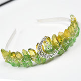【aura crystal point handmade Crown】Aura clear quartz Crown gifts(22 kinds, $12 each)