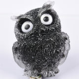 【Orgenite chips owl】Popular customers customize natural crystal ships material owls