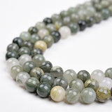 【Loose beads--Green Rabbit hair】