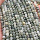 【Loose beads--Green Rabbit hair】