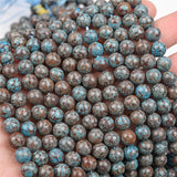 【Loose beads--Blue Snowflake】