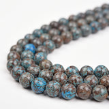 【Loose beads--Blue Snowflake】