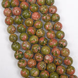 【Loose beads--Unakite】