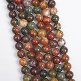 【Loose beads--Red Howlite】