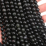 【Loose beads--Rainbow Obsidian】