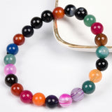Banded Agate Bracelet  (8 kinds , $2 each)