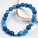 Banded Agate Bracelet  (8 kinds , $2 each)